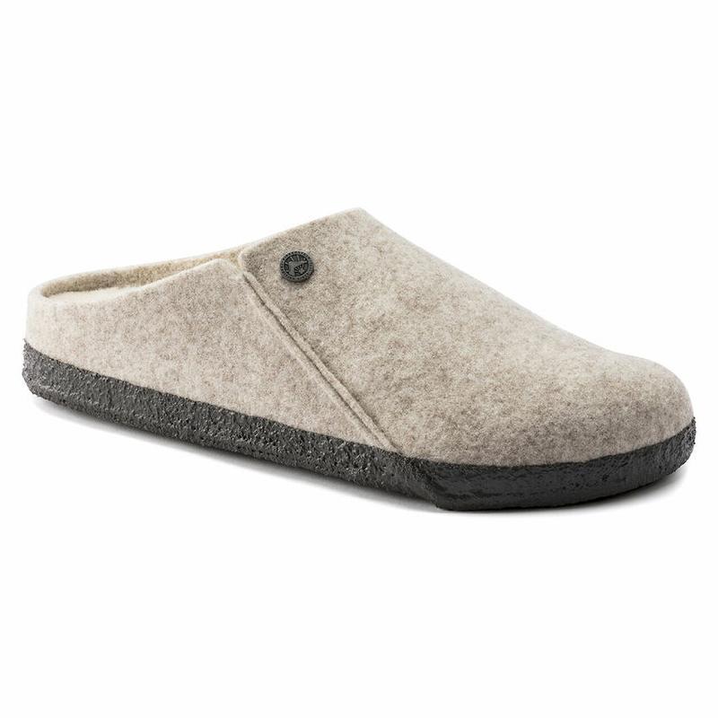 Birkenstock Zermatt Wool Shearling Clog Træsko Dame Beige | DK 297WNB